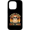 Back to School First Day Rams Vintage Bo Custodia per iPhone 15 Pro I'm Ready to Crush 5th Grade Ram occhiali da sole retrò divertente cool