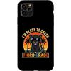 Back to School First Day Panthers Boys C Custodia per iPhone 11 Pro Max I'm Ready to Crush 3rd Grade Panther Occhiali da sole retrò divertenti