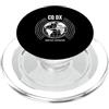Amateur Radio DXing & Ham Radio Contesti Antenna Yagi dell'operatore di concorso radio del prosciutto di CQ DX PopSockets PopGrip per MagSafe