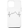 Detti di escursionisti e alpinisti per g Custodia per iPhone 12 Pro Max Montagna Battito Cardiaco Escursionismo Arrampicata Sulle