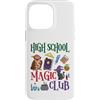 V8Shop Back To School High School Custodia per iPhone 14 Pro Max High School Magic Club Carino Halloween Scuola Studente Insegnante