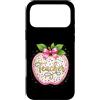 Teacher's Apple Art Custodia per iPhone 17 Pro Max Apprezzamento dell'educatore a pois della mela dell'insegnante