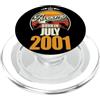 FernwehFarben Studio Geburtstage Grande da luglio 2001 25° compleanno frase 25 anni PopSockets PopGrip per MagSafe