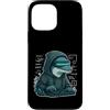 coder cyber hoodie dolphin code dolphin Custodia per iPhone 13 Pro Max Coder Dolphin con cappuccio