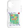 V8Shop Back To School Middle School Custodia per iPhone 16 Scuola media Crew Back School Carino Pastelli Studente Insegnante