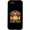 Back to School First Day Rams Vintage Bo Custodia per iPhone SE (2020) / 7/8 I'm Ready to Crush 3rd Grade Ram occhiali da sole retrò divertente cool