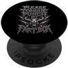 Please Tongue Punch My Fart Box Funny Sk Please Tongue Punch My Fart Box, divertente teschio PopSockets PopGrip Adesivo