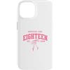 Birthdday Girl 18 Designs Custodia per iPhone 14 18° compleanno per ragazza Est 2008 Coquette Bow