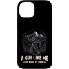 Sasquatch Seeker Designs Custodia per iPhone 14 Bigfoot Sasquatch Unico Foresta Mountain Guy