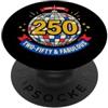 Disco Patriotic Party USA Anniversary Re Two Fifty And Fabulous America 250 Anni 1776 2026 4 luglio PopSockets PopGrip Adesivo