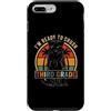Back to School First Day Panthers Boys C Custodia per iPhone 7 Plus/8 Plus I'm Ready to Crush 3rd Grade Panther Occhiali da sole divertenti retrò