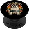 Back to School First Day Bulldogs Boys C I'm Ready to Crush - Occhiali da sole Bulldog di 5° grado, stile retrò PopSockets PopGrip Adesivo