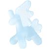 HECCEI Massaggia Gengive Neonati, Massaggiagengive in Silicone Morbido per Dentizione Senza BPA, Giocattolo per Gengive Doloranti da 3 Mesi, Regalo Neonato Maschio e Femmina