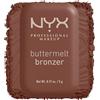 NYX Professional Makeup Bronzer, Per un Look Abbronzato e Luminoso, Tenuta fino a 12h, Resiste alle Sbavature, No Transfer, Buttermelt, Tonalità: Do Butta, 5 g