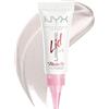 NYX Professional Makeup Ombretto Cremoso, Colore Intenso, Tenuta Fino a 24 Ore, Infuso con Acido Ialuronico, Lid Lingerie, Shade: Satin Silver, 6 ml