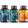 WeightWorld Creatina Monoidrata, Multivitaminico Completo e Vitamin D3 2000UI Bundle, 270 + 400 + 400 Compresse, Creatina Pre e Post Workout, 27 Vitamine e Minerali, D3 Vitamina Colecalciferolo, Lunga Fornitura