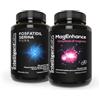 Intelligent Labs Bundle 2-in-1: MagEnhance (Magnesio L-Treonato, Glicinato e Taurato) e Fosfatidilserina senza Soia (da Girasole). Supporto Cognitivo per Memoria, Chiarezza Mentale e Buon Umore.