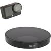 Tuvzylory Filtro obiettivo compatibile con DJI Osmo Action 6 - Vetro ottico multistrato, impermeabile e antigraffio, vari effetti per riprese creative (ND32)