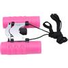 BSTiltion Binocolo pieghevole compatto per bambini, 8 x 21 cm, per avventure all'aperto, bird watching, campeggio, giocattolo (rosa)