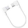 BELOWSYALER Cavo di ricarica USB C per action camera con connettori girevoli completi e finitura protettiva da USB C a cavo