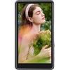 Omquot Display Vlog-innovativo con fotocamera posteriore magnetica e batteria durevole da 1500 mAh per selfie semplici da 5-10 metri (nero)