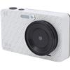 Omquot Alta Definizione 2,8 Pollici Schermo Autofocus Fotocamera con Luce di Riempimento per Varie Condizioni Di Luce (Bianco)
