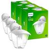 Philips Creek Applique LED da Esterno, Resistente a Intemperie IP44, Durevole, Alluminio, Design Classico, Bianco, Lampadina E27 Venduta Separatamente (Confezione da 3)