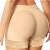 FFWTPY Donne Butt Lifter Imbottito Mutande Imbottite Mutandine in Pizzo Hip Enhancer Body Shaper Senza Cuciture Controllo della Pancia Shapewear Sexy Boxer Push Up Glutei Pantaloncini Invisible