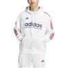 adidas Felpa da Uomo con Cappuccio House of Tiro Nations Pack Bianca Taglia M Codice IY4528