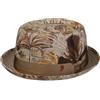 Alfonso D´Este Cappello Identity Pork Pied'Este Uomo - Made in Italy Estivo di Tessuto da Sole con Fodera, Nastro Grosgrain Primavera/Estate Estate - L (58-59 cm) Marrone-Beige