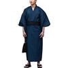 thefancypumpkin Kimono giapponese da uomo Yukata giapponese Home Robe Pigiama Vestaglia Taglia L-F20