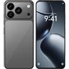 COTSRGT Telefono I17 Pro Max, Telefono Cellulare Android 15, 16 GB Di RAM, 1 TB Di ROM, Schermo HD Da 7,3, 8000 MAh, 78 MP 108 MP, Doppia SIM 5G Gratuita, Sbloccato,Black-7.3 Inch