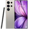 COTSRGT Telefoni Cellulari S24 Ultra 5G, Smartphone Android 14.0, Telefono Cellulare Con Fotocamera Da 7,3 Pollici, 16GB RAM 1TB ROM, 8000 MAh, 72 MP 108 MP, Doppia SIM Gratuita Sbloccata,Gray-7.3 Inch