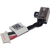 TRADOCK DC POWER JACK CAVO PER Dell Inspiron 5368 5378 5568 7558 7568 7568 7569 7347 7348 7352 7359 PF8JG JDX1R 6VV22