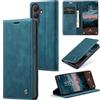 Sojlecyu Cover per Samsung Galaxy S26 Plus Custodia, a Libro Portafoglio in Premium Pelle PU Porta Carte Flip Case Supporto Protezione Case Cover per Samsung Galaxy S26 Plus, Blu verde