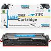 Mondo Stampa Toner compatibile con HP W2191X W2191A Ciano XL 219X Colori
