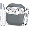 MHYALUDO Custodia compatibile con AirPods 4 Case, Custodia Airpods 4