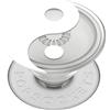 PopSockets: PopGrip Plant - Supporto e Impugnatura Estensibile Realizzati con Materiali a Base Vegetale con un Top Intercambiabile per Smartphone e Tablet - Translucent Yin and Yang