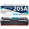 LCL Cartucce di Toner Compatibile 205A CF531A (1 Ciano) | Sostituzione per HP Color LaserJet Pro M154 M154NW MFP M180 M180n M180nw MFP M181 M181 M181FW M154a M180fw