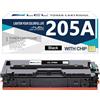 LCL Cartucce di Toner Compatibile 205A CF530A per HP M154 M180fw(1 Nero) | Sostituzione per HP Color LaserJet Pro M154NW MFP M180 M180n M180nw MFP M181 M181 M181FW M154a