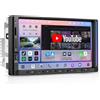ATOTOZONE S8 Gen4 7 pollici Android Autoradio 2DIN 4G LTE Integrato | CarPlay Wireless e Android Auto, Octa-Core 4G+64G, QLED Schermo Touch, Navigatore GPS, DSP, Tethering via WiFi/BT/USB, FM/RDS