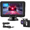 Jansite AHD 1080P Retrocamera Auto con 4,3 Pollici HD Monitor