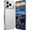 COTSRGT Telefoni Cellulari I17 Pro Max, Smartphone Android 15, Display HD Da 7,3, 16 GB RAM, 1 TB ROM, 8000mAh, Fotocamera Da 78 MP 108 MP, Telefono Dual SIM 5G Sbloccato, Face ID Sbloccato,Grey-7.3 Inch
