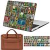FFBOFFC Custodia Compatibile per MacBook Neo da 13 pollici Modello 2026 (A3404) con chip A18 Pro, Plastica Rigida Protettiva Cover & Tastiera Cover & Borsa, libreria