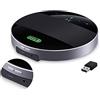 TONGVEO Altoparlante e microfono per conferenze USB/Bluetooth, vivavoce wireless a 360º, forte e chiaro, tempo di conversazione 24 ore per 10-20 persone, sala riunioni videochiamata casa ufficio