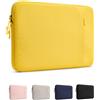 ProCase Custodia per MacBook Neo 13 Pollici 2026 (A3404 A18 Pro), Borsa Resistente con Rivestimento Morbido e Tasca Anteriore per Matita e Caricabatterie - Giallo Limone
