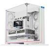 Thermalright-TR TR-Thermalright A70 ARGB Bianco Espandibile PC Supporto per scheda grafica verticale, alta circolazione dell'aria per la dissipazione del calore, alloggiamento robusto da gioco/rendering universale