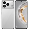 COTSRGT Telefoni Cellulari I17 Pro Max Android 15 - Smartphone Con Batteria Da 8000 MAh, 16 GB 1 TB, Schermo HD Da 7,3, Doppia SIM 5G Gratuita, Sbloccato, Impronta Digitale/Face ID/GPS,Grey-7.3 Inch