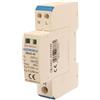 ZOREI Scaricatore Di Sovratensione 220V, Tipo T2 1P+N 2 Poli, Occupa 1 Modulo DIN, Protegge Impianti Da Fulmini e Picchi Di Tensione