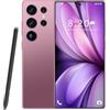 COTSRGT Telefoni Cellulari S24 Ultra 5G, Smartphone Android 14.0, Telefono Cellulare Con Fotocamera Da 7,3 Pollici, 16GB RAM 1TB ROM, 8000 MAh, 72 MP 108 MP, Doppia SIM Gratuita Sbloccata,Rose Glod-7.3 Inch
